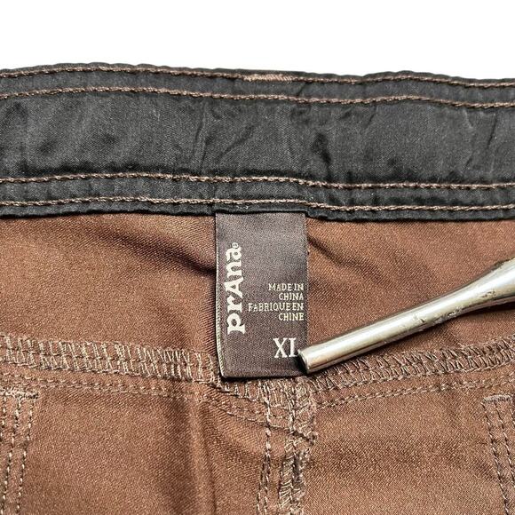 prAna Breath Stretch Shorts 11" Inseam Cargo Belted Hiking Outdoor Men's Sz XL - Picture 4 of 10